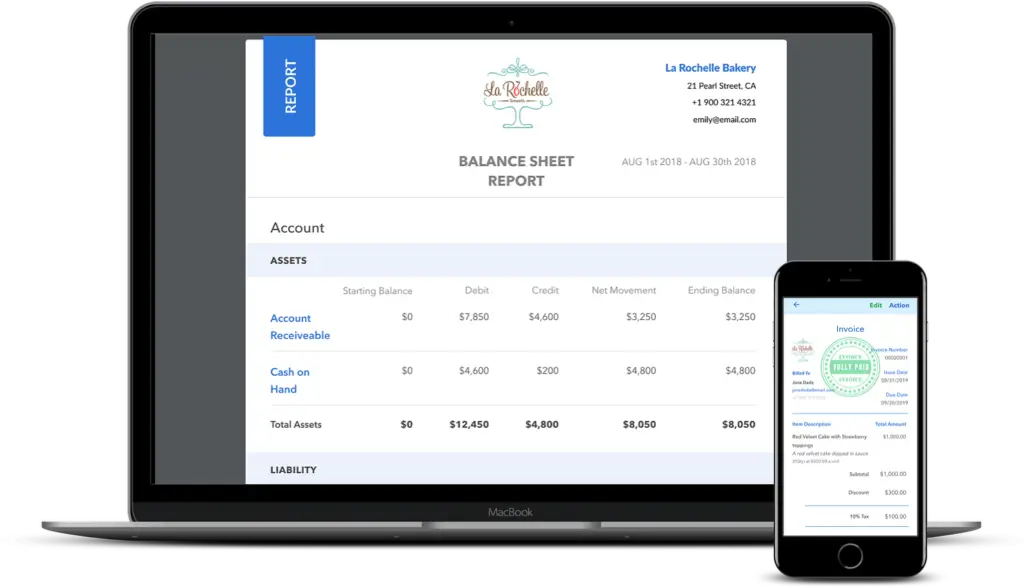 double entry accounting app from Vencru