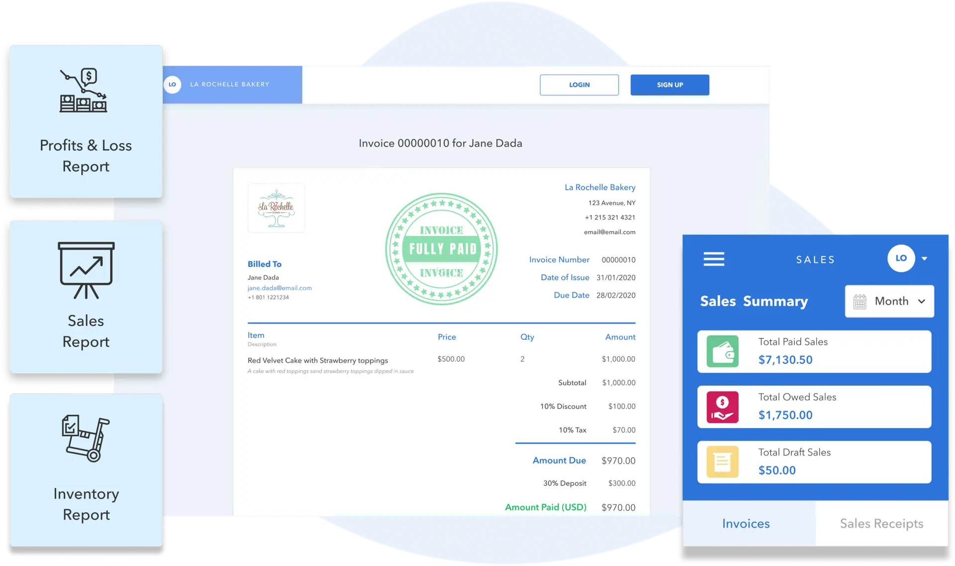 business reports for small business from Vencru