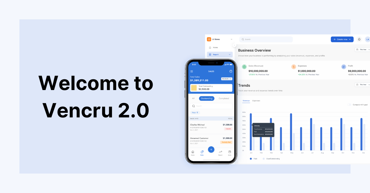New Product Updates: Welcome to Vencru 2.0