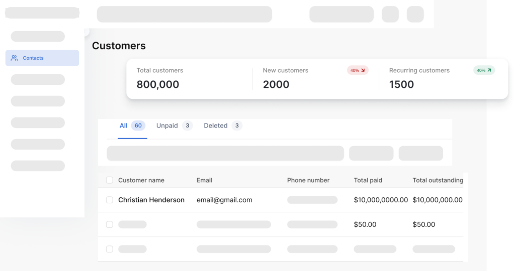 Client Tracking Dashboard