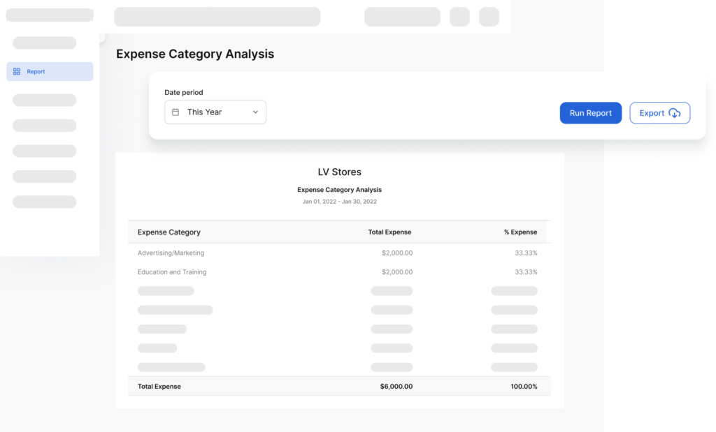 Real-time Expense Reporting