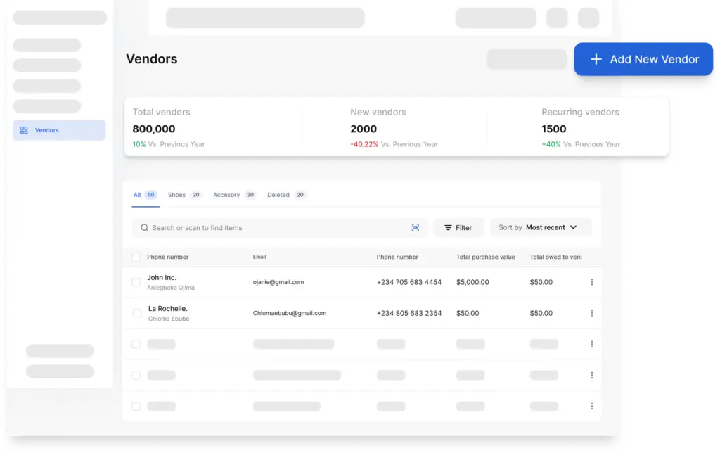 Vendor management software