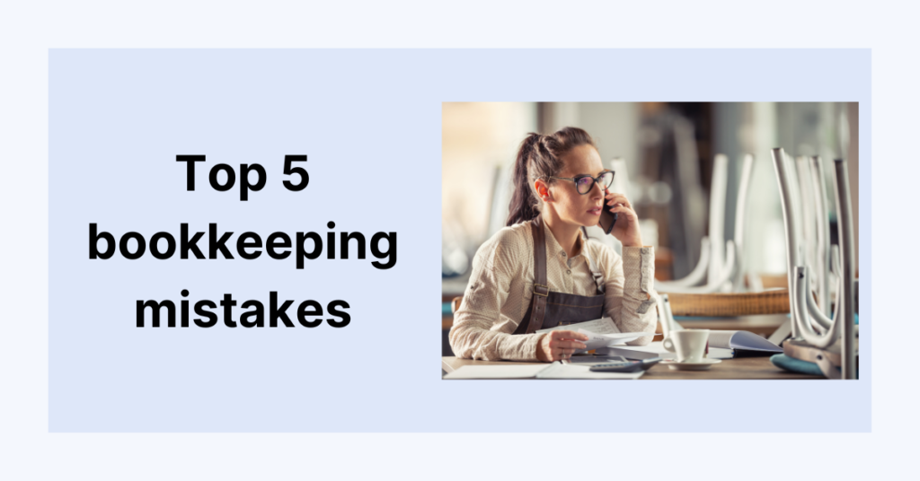 Bookkeeping mistakes