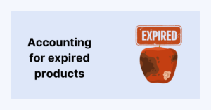 accounting for expired products