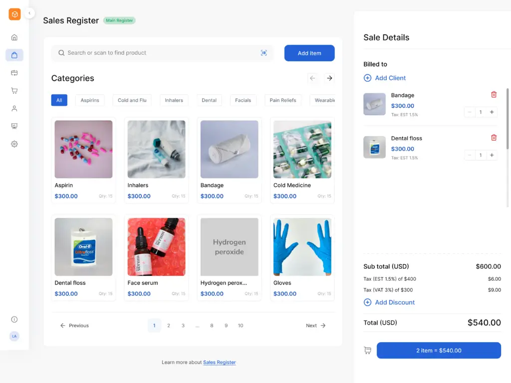pharmacy management software with inventory