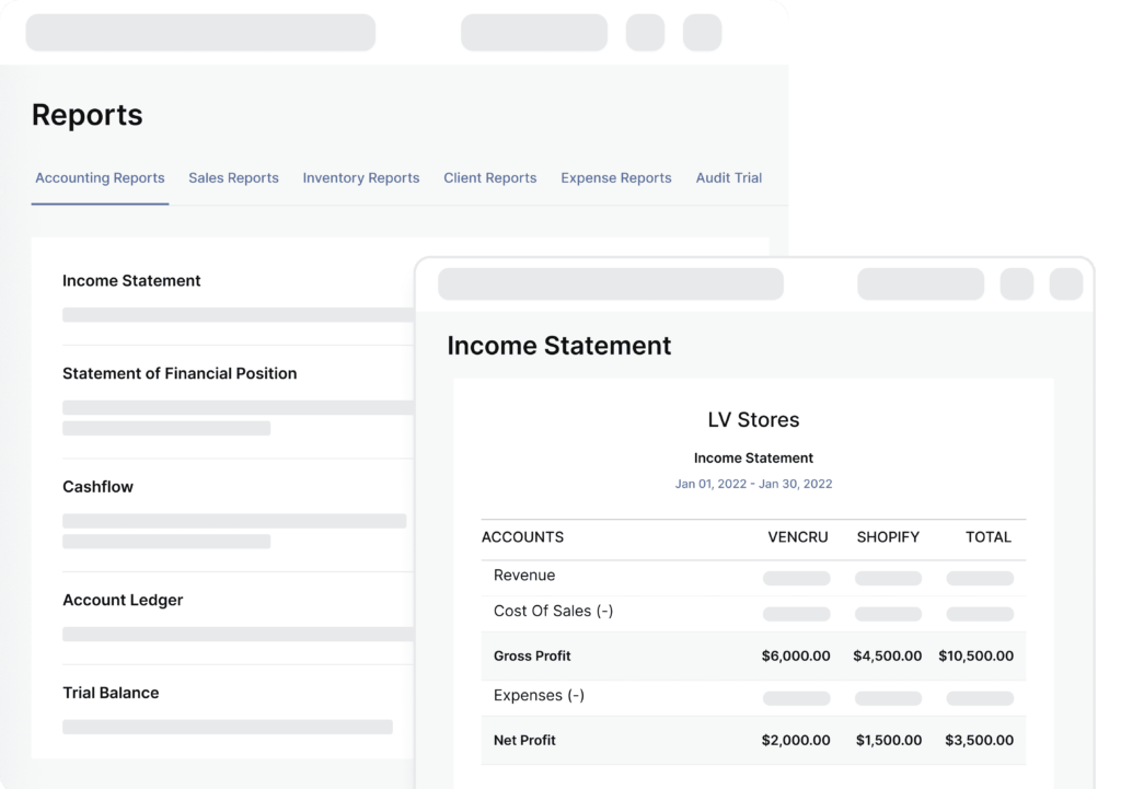 Automate accounting reporting for Shopify store