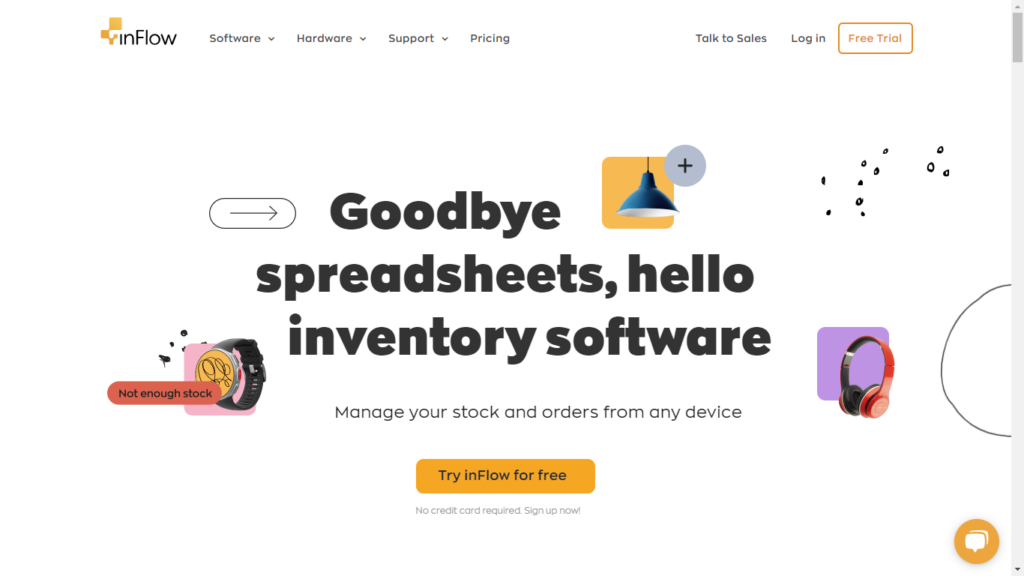 inFlow inventory management software