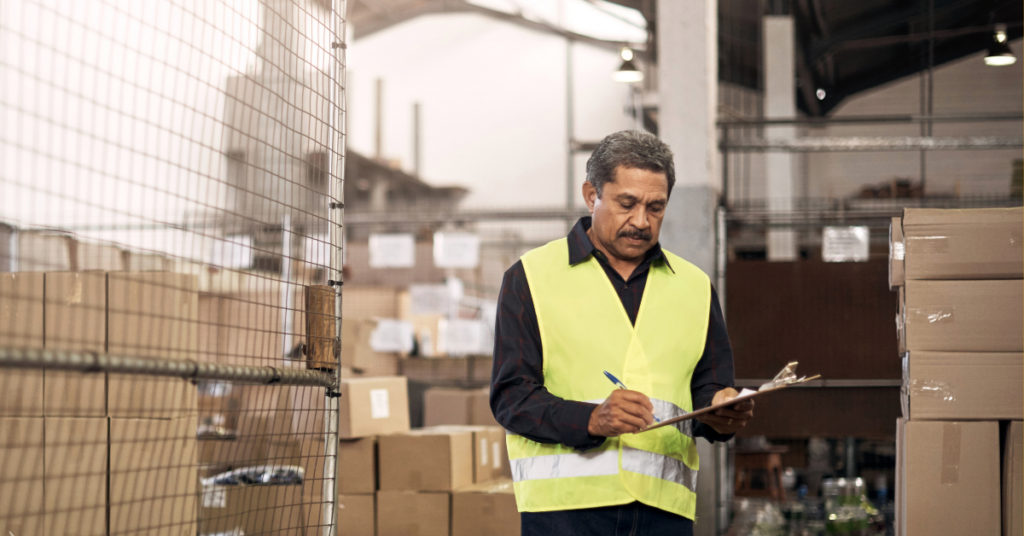 Warehouse inventory control procedures