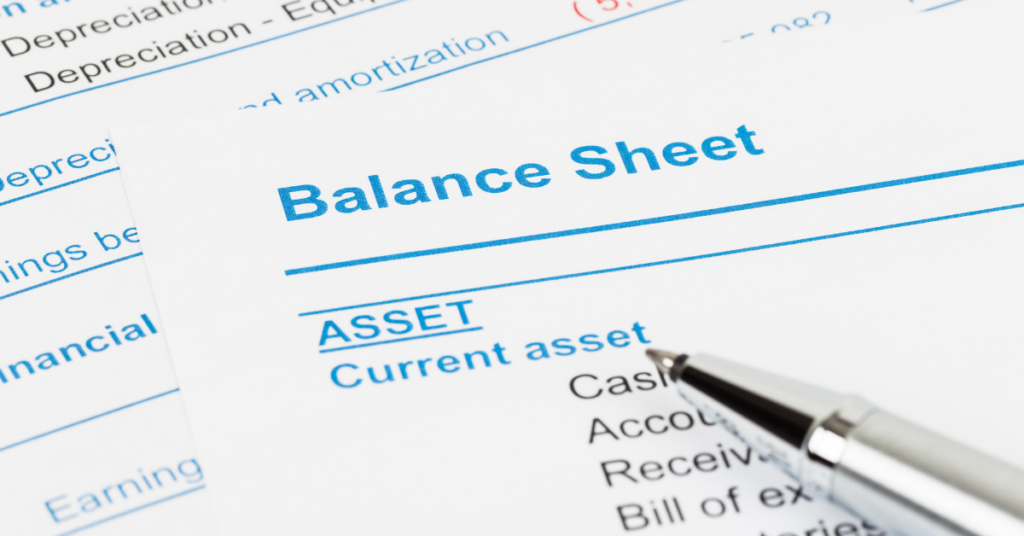 Balance sheet