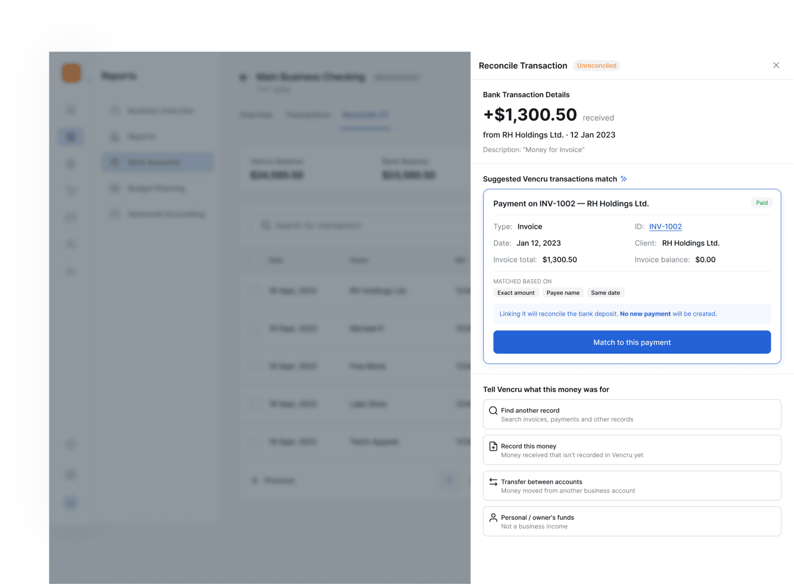 Reconcile client accounts with less manual work